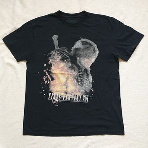 Final Fantasy XVI Geeknet Flames Licensed T-Shirt Game Tee Mens L/M*Black